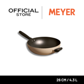 MEYER Bauhaus 26CM/4.3L Open Chef's pan (13767-TE12)